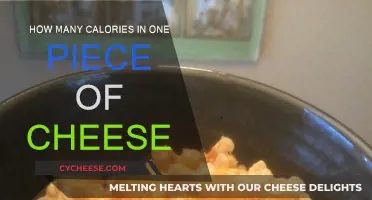 Cheese Calories: How Much Energy in a Slice?