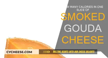 Calorie Count: Smoked Gouda Cheese Slices