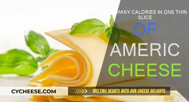 Cheese Lovers: Calories in Thin American Cheese Slices