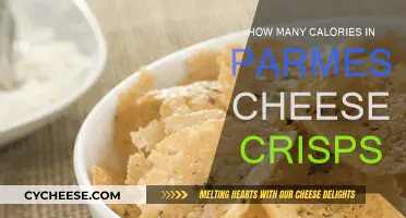 Parmesan Cheese Crisps: Calories and Nutrition Facts