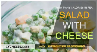 Calorie Count: Cheesy Pea Salad