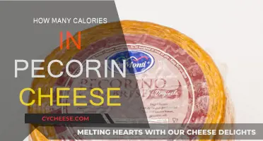 Pecorino Cheese Calories: What's the Count?
