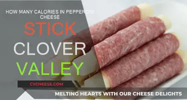 Calories in Clover Valley Pepperoni Cheese Sticks