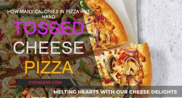 Cheese Pizza Calories: Pizza Hut's Hand-Tossed Option