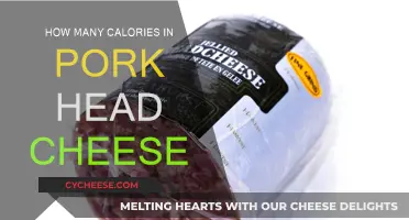 Pork Head Cheese: Calories and Nutrition Facts