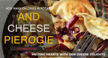 Calorie Count for Potato and Cheese Pierogies