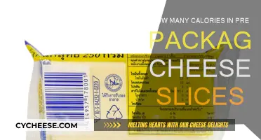 Cheese Slices: Calorie Count of Pre-Packaged Treats