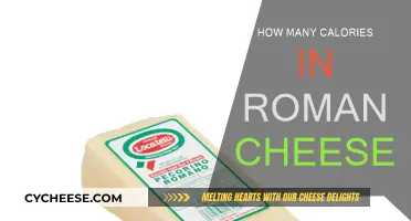 Romano Cheese: Calorie Count and Nutrition Facts