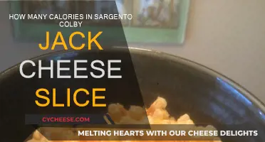 Calories in Sargento Colby-Jack: Nutritional Facts