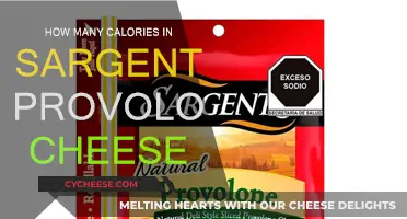 Provolone Cheese Calories: Sargento Style