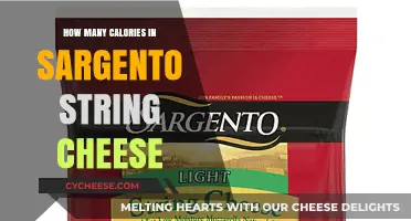 String Cheese Calories: Sargento's Nutritional Breakdown