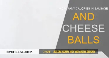 Calorie Count for Sausage and Cheese Balls