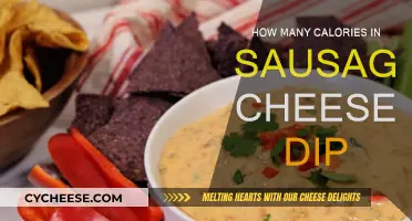 Cheesy Sausage Dip: Calories and Nutrition Facts