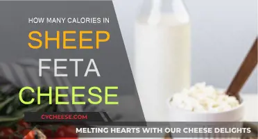 Feta Fan? Calories in Sheep Feta Cheese