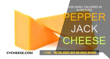 Calorie Count for Shredded Pepper Jack Cheese