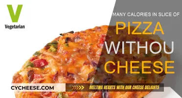 Pizza Minus Cheese: How Many Calories?
