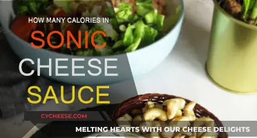 Cheese Sauce Calories: Sonic's Menu Secret