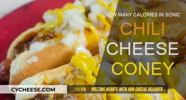 Sonic Chili Cheese Coney: Calorie Count and Nutrition Facts