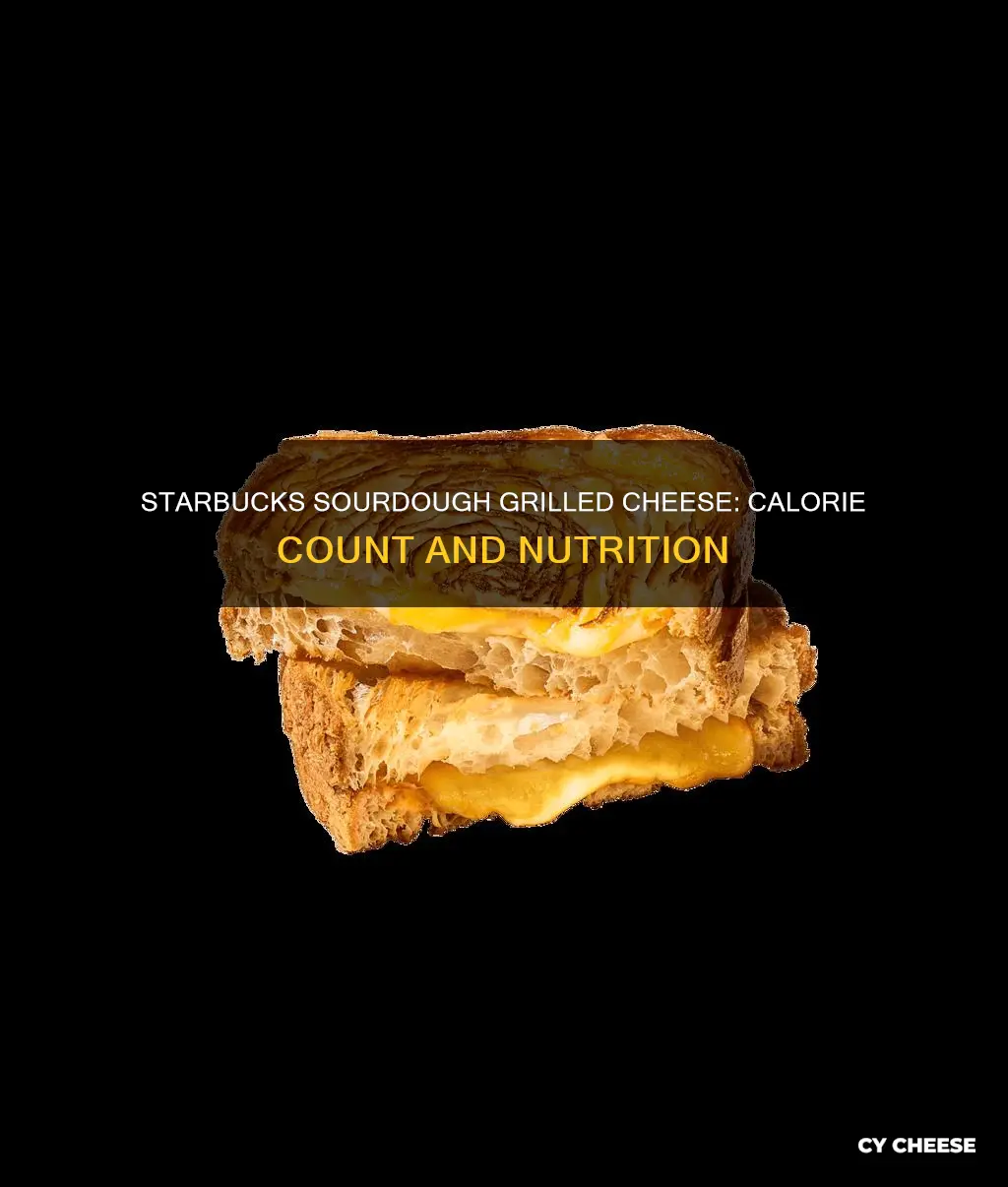 how many calories in starbucks sourdough grilled cheese