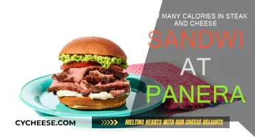 Steak and Cheese Sandwich Calories at Panera
