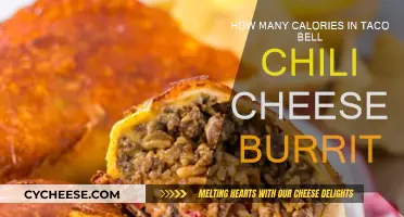 Tasty Taco Bell: Chili Cheese Burrito Calories Unveiled