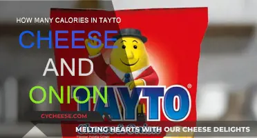 Calorie Count for Tayto Cheese and Onion