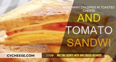 Cheese Toastie Calories: Tomato Twist