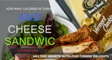 Calorie Count for Turkey and Cheese Sandwiches