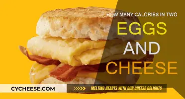 Cheese and Eggs: Calories Count
