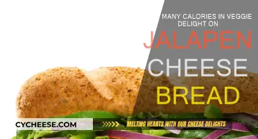 Veggie Delight Calories: Jalapeño Cheese Bread Surprise