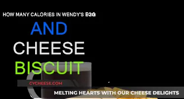 Wendy's Egg and Cheese Biscuit: Calorie Count