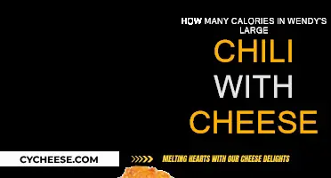 Wendy's Chili With Cheese: Calorie Count