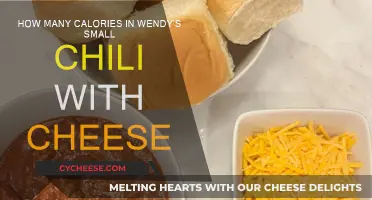 Wendy's Chili and Cheese: Calorie Count