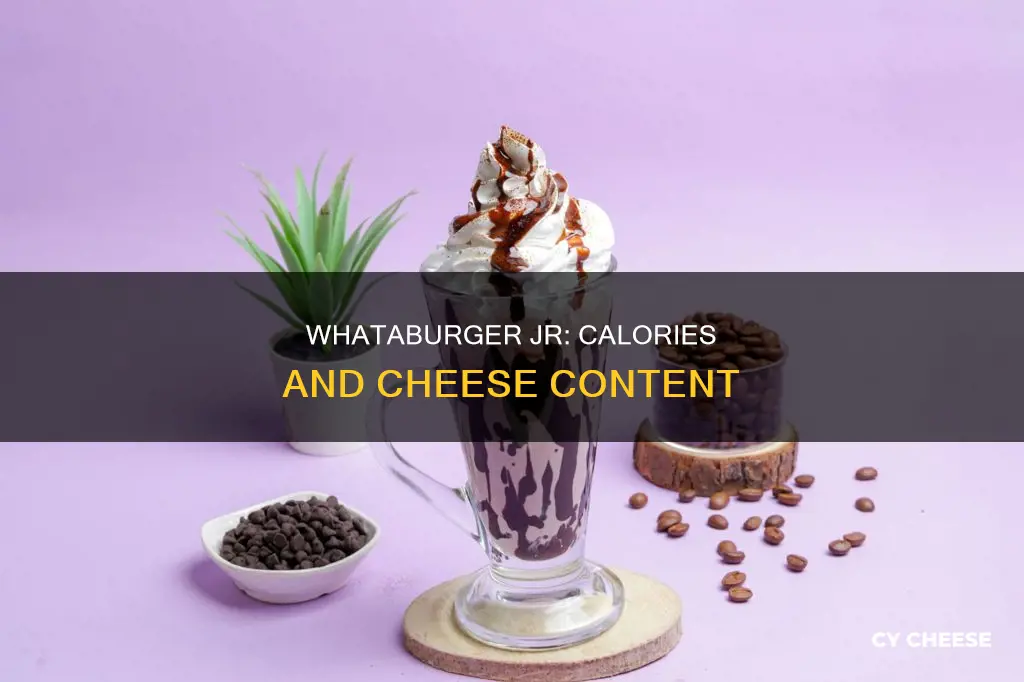 how many calories in whataburger jr with cheese