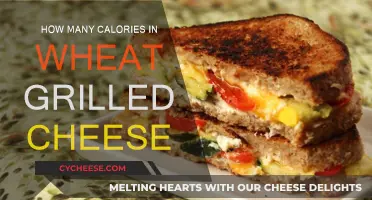 Grilled Cheese Calories: Wheat Bread vs. White