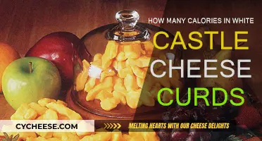Cheese Curds Calories: White Castle's Menu Surprise