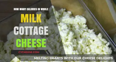 Calories in Whole Milk Cottage Cheese: A Nutritional Breakdown