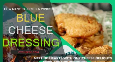 Wingstop's Blue Cheese Dressing: Calorie Count Unveiled