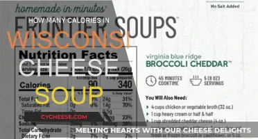 Cheese Soup Calories: Wisconsin Style