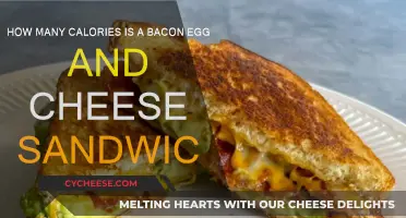 Calorie-Counting: Bacon, Egg, and Cheese Sandwich