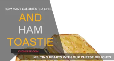 Toastie Calories: Ham, Cheese, and Bread