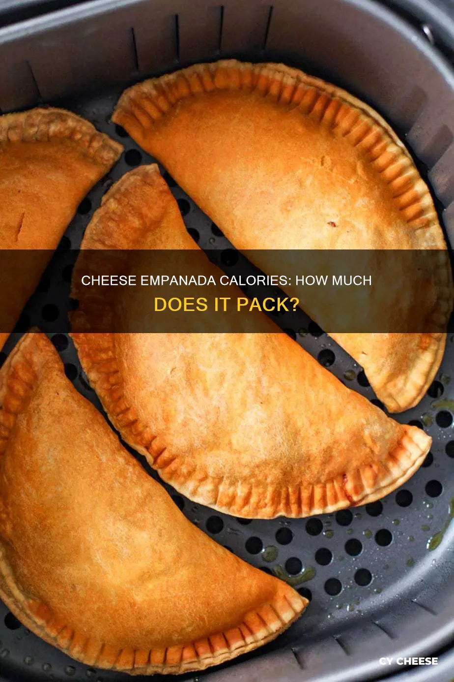 how many calories is a cheese empanada