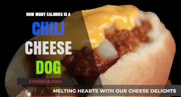 Chili Cheese Dog: A Tasty, High-Calorie Treat
