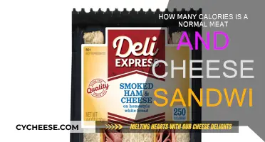 Meat and Cheese Sandwich: Calorie Count Unveiled