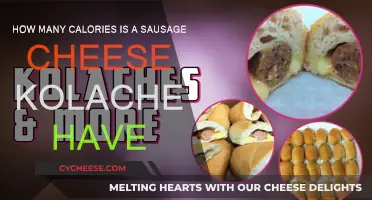Sausage Cheese Kolache: Calorie-Rich Comfort Food