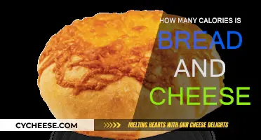 Bread and Cheese: Calories and Nutrition Facts