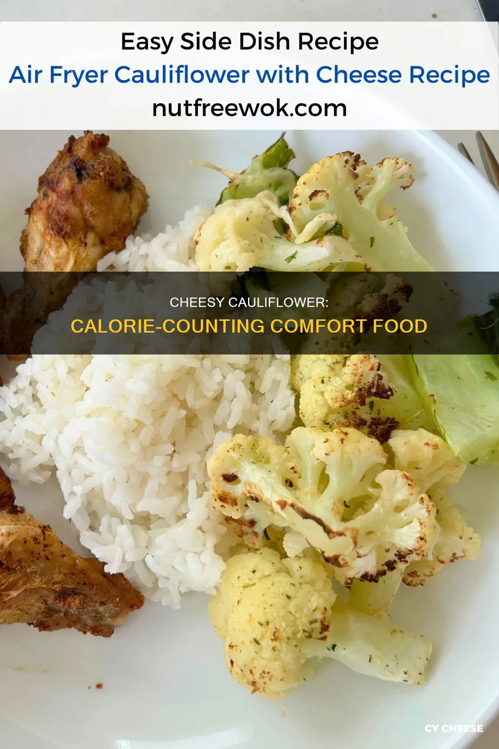 how many calories is cauliflower cheese