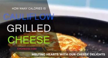 Grilled Cauliflower Cheese: A Low-Calorie Comfort Food
