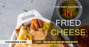 Cheese Lovers: Calorie Count for Fried Cheese