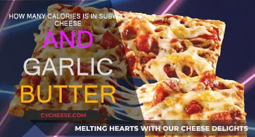 Subway Cheese and Garlic Butter: Calorie Count Unveiled